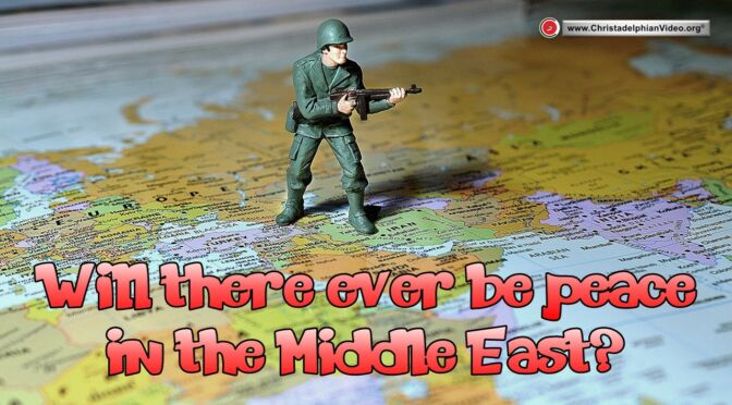 Will there ever be peace in the Middle East?